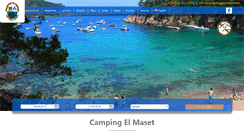 Desktop Screenshot of campingelmaset.com
